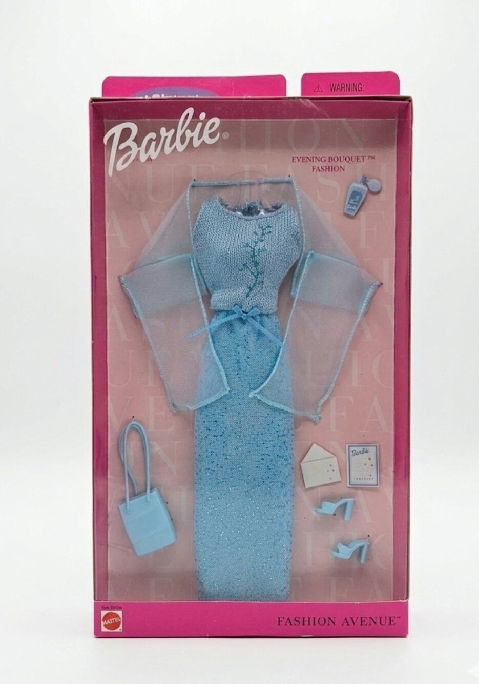 EVENING BOUQUET FASHION AVENUE CHARM STYLES BARBIE DOLL OUTFIT 2000 MaTTEL NRFB